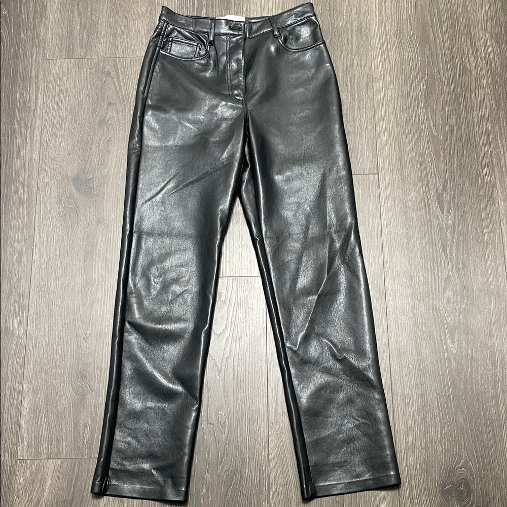 Wilfred Melina bikercore Y2K Festival 90s leather pant